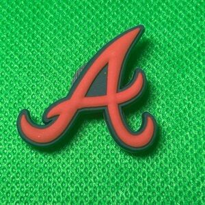 🌼 (5/$10 or 10/$15) NEW “Baseball Team” Croc Charm Collection Atlanta Braves MLB